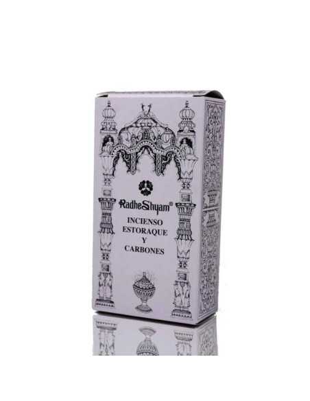Incienso Estoraque 50g y Carbones 10u Radhe Shyam Incienso Estoraque 50g y Carbones 10u Radhe Shyam